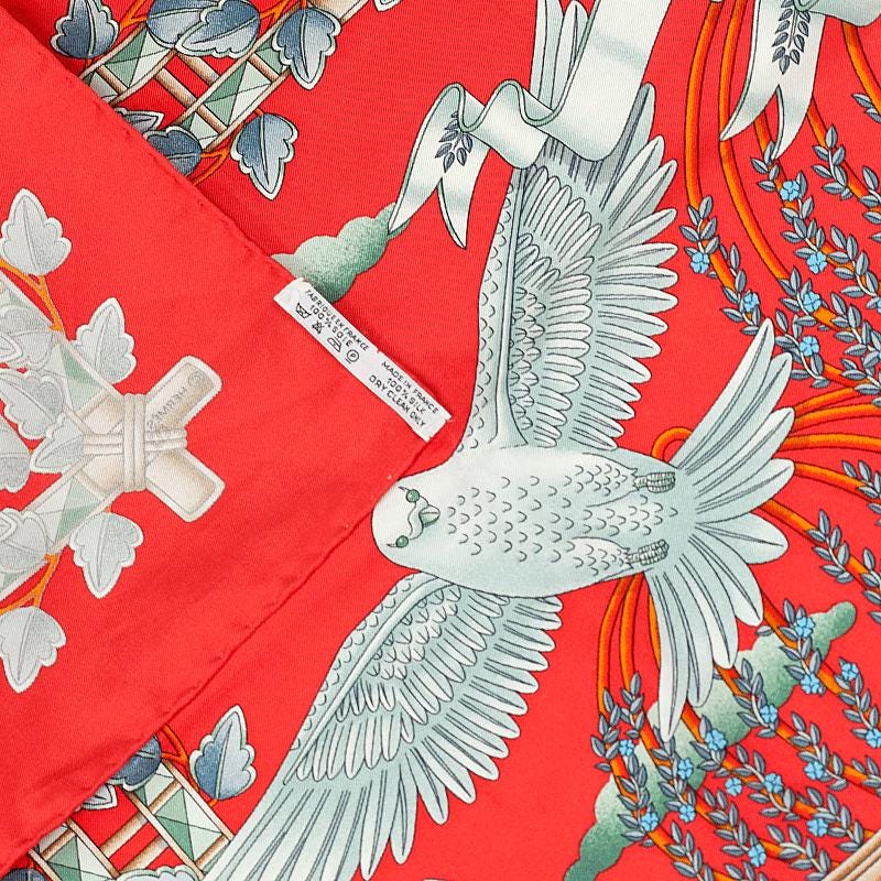 Hermes Scarf "Envol" by Joachim Metz 90cm Silk | Carre Foulard