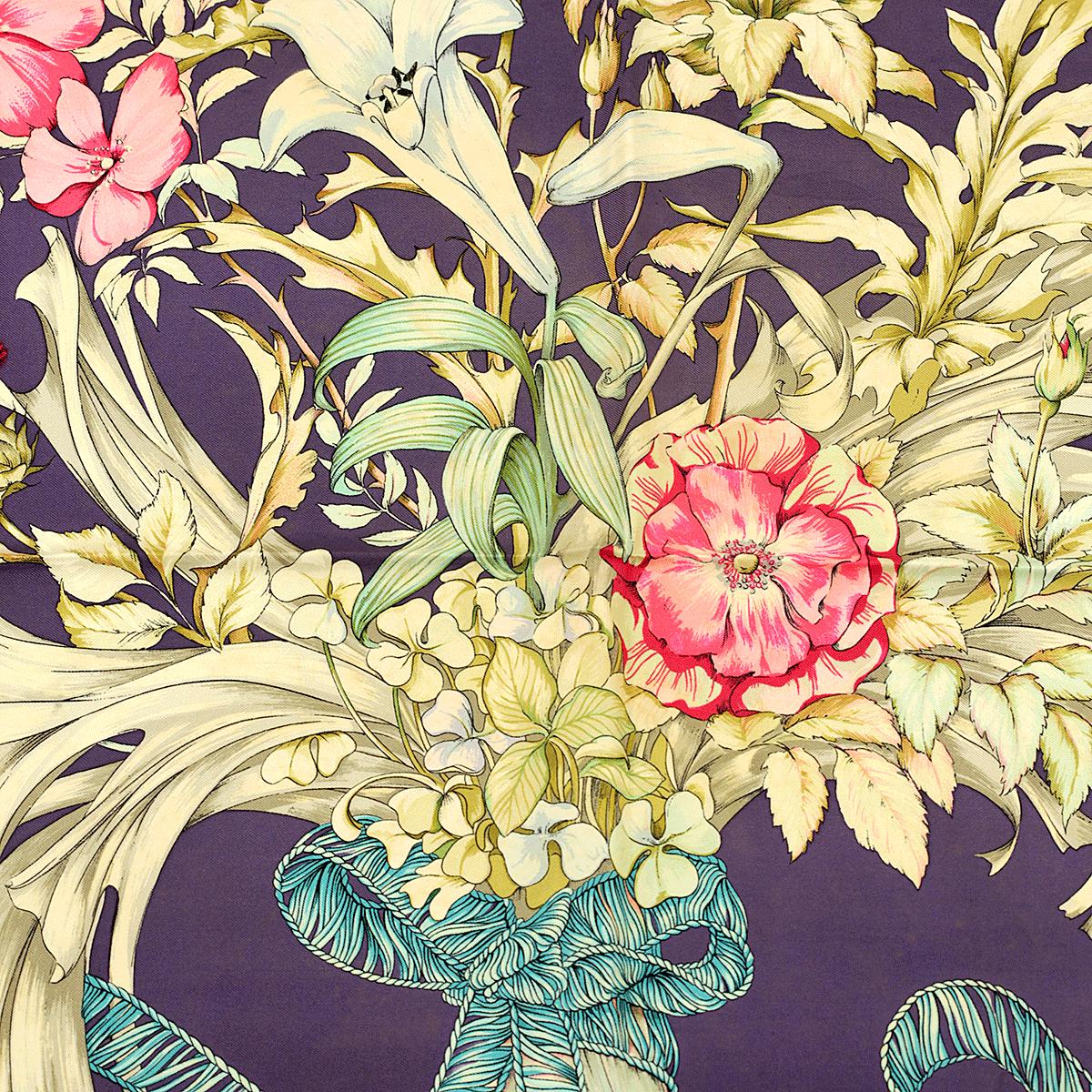 Hermes Scarf "Regina" by Leila Menchari 90cm Silk | Carre Foulard
