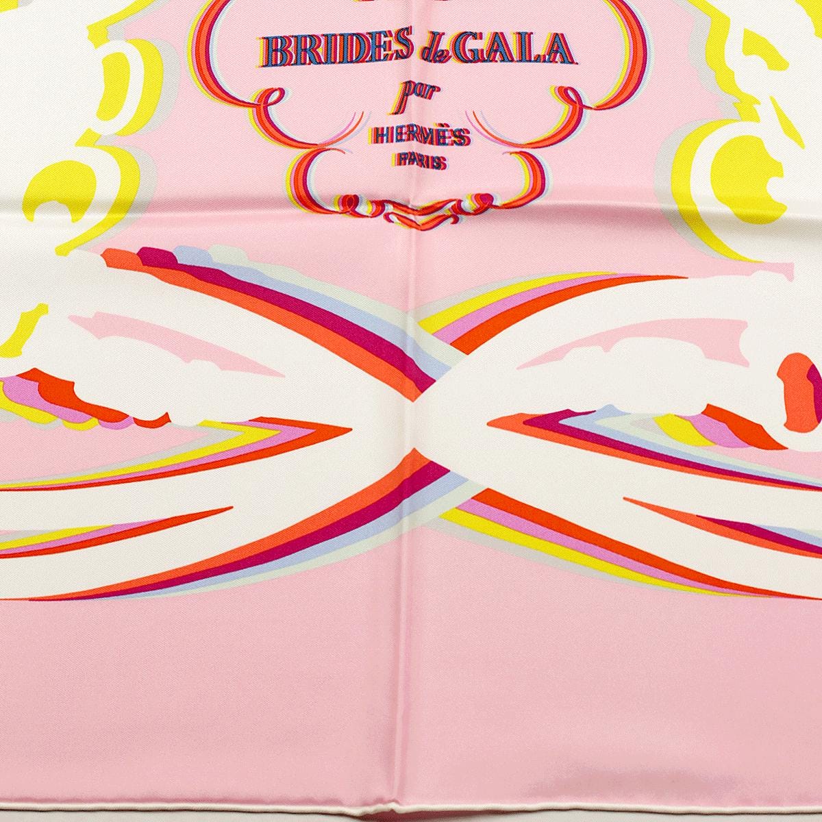 Hermes Scarf "Brides de Gala Shadow" by Hugo Grygkar 90cm Silk