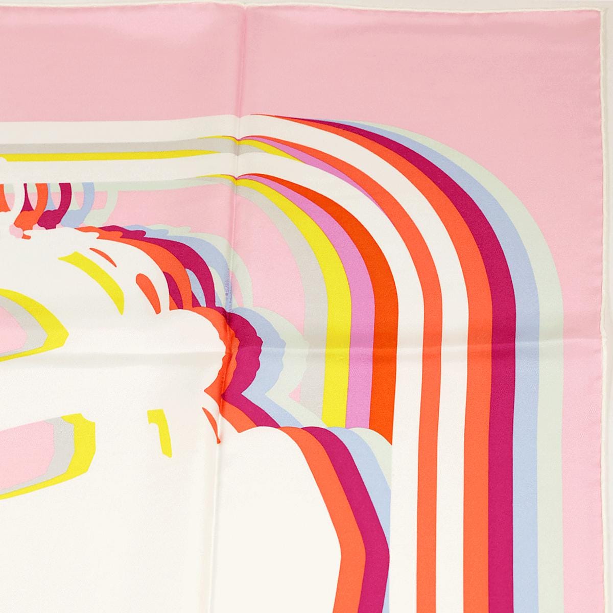 Hermes Scarf "Brides de Gala Shadow" by Hugo Grygkar 90cm Silk
