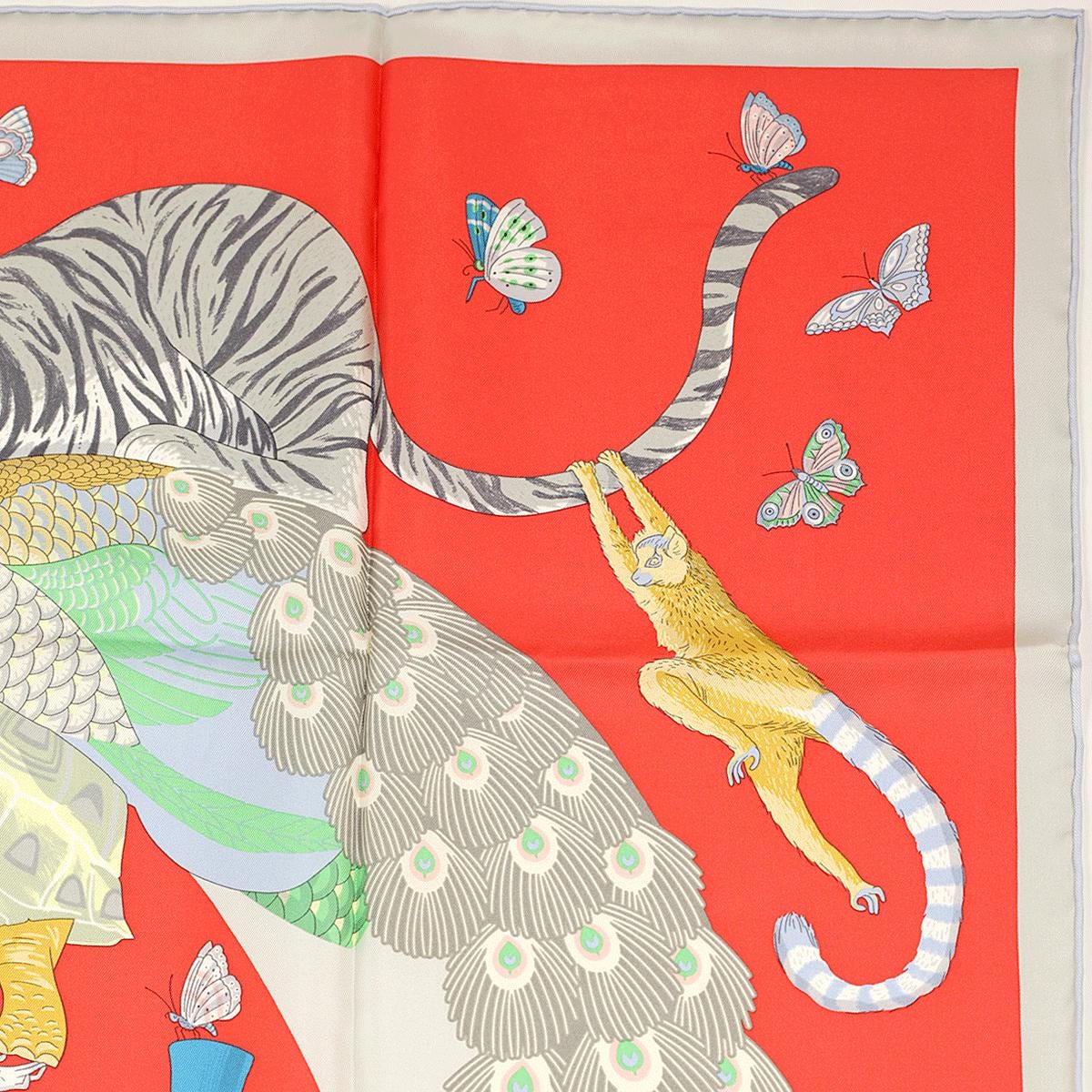 Hermes Scarf "Hermès Story" by Jonathon Burton 90cm Silk | Carre Foulard