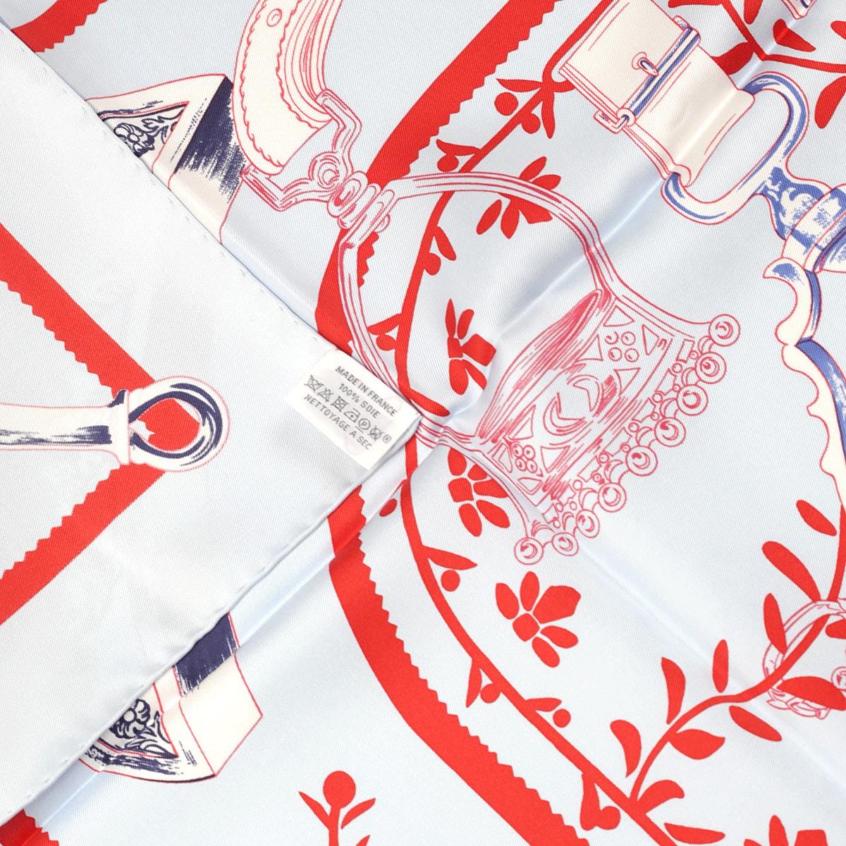 Hermes Scarf "Etriers Remix" by Françoise De La Perriere 90cm Silk | Carre Foulard