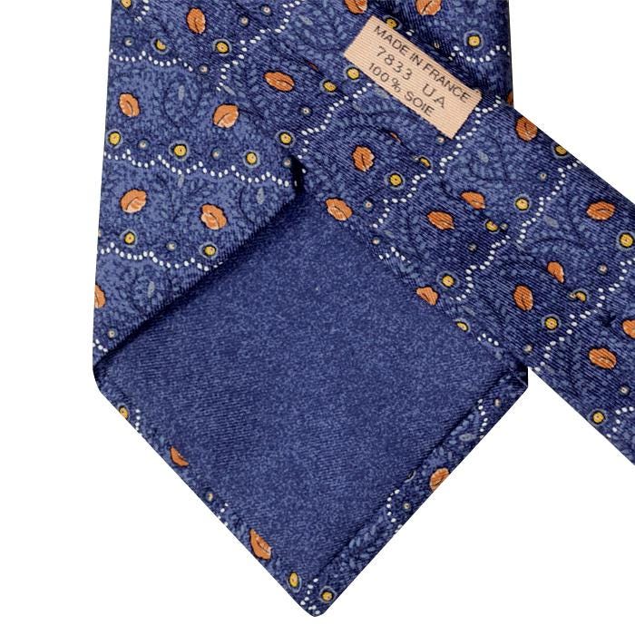 Hermes Men's Silk Tie Abstract Pattern 7833 | Necktie Cravate