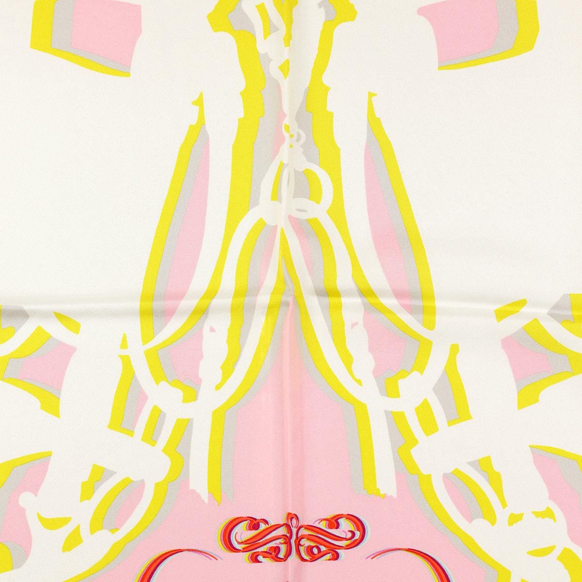 Hermes Scarf "Brides de Gala Shadow" by Hugo Grygkar 90cm Silk
