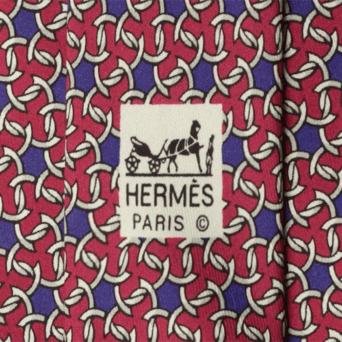Hermes Men's Silk Tie Whimsical Toy Horses Pattern 7894 | Necktie Cravate
