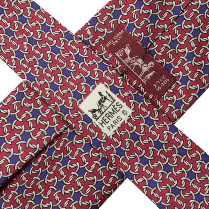 Hermes Men's Silk Tie Whimsical Toy Horses Pattern 7894 | Necktie Cravate