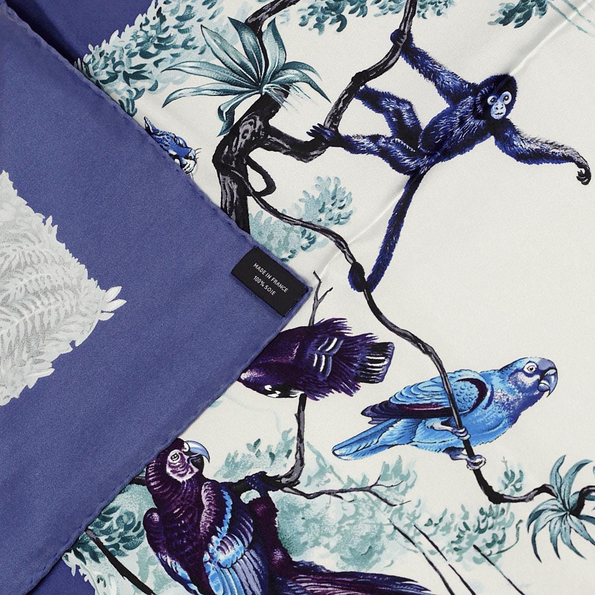Hermes Scarf "Equateur" by Robert Dallet 90cm Silk | Wash Carre