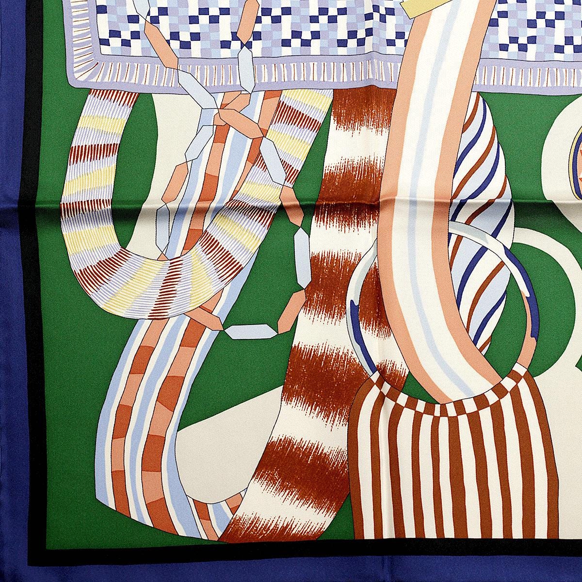 Hermes Scarf "La Selle Imaginaire" by Jan Bajtlik 90cm Silk