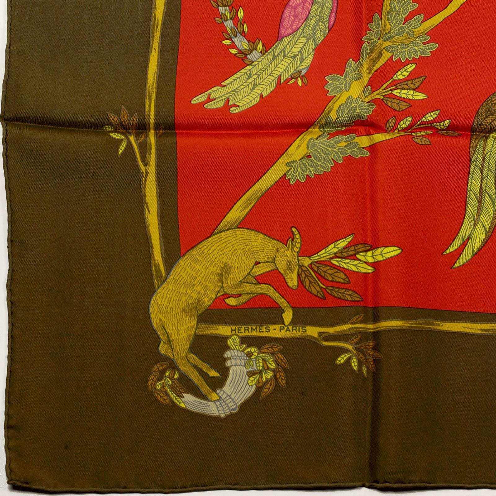 Hermes Scarf "Alphabet III" by Annie Faivre 90cm Silk | Carre Foulard