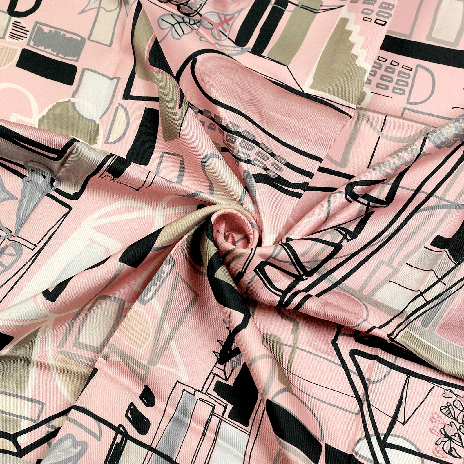 Hermes Scarf "Modernisme Tropical" by Felipe Jardim 90cm Silk | Carre Foulard