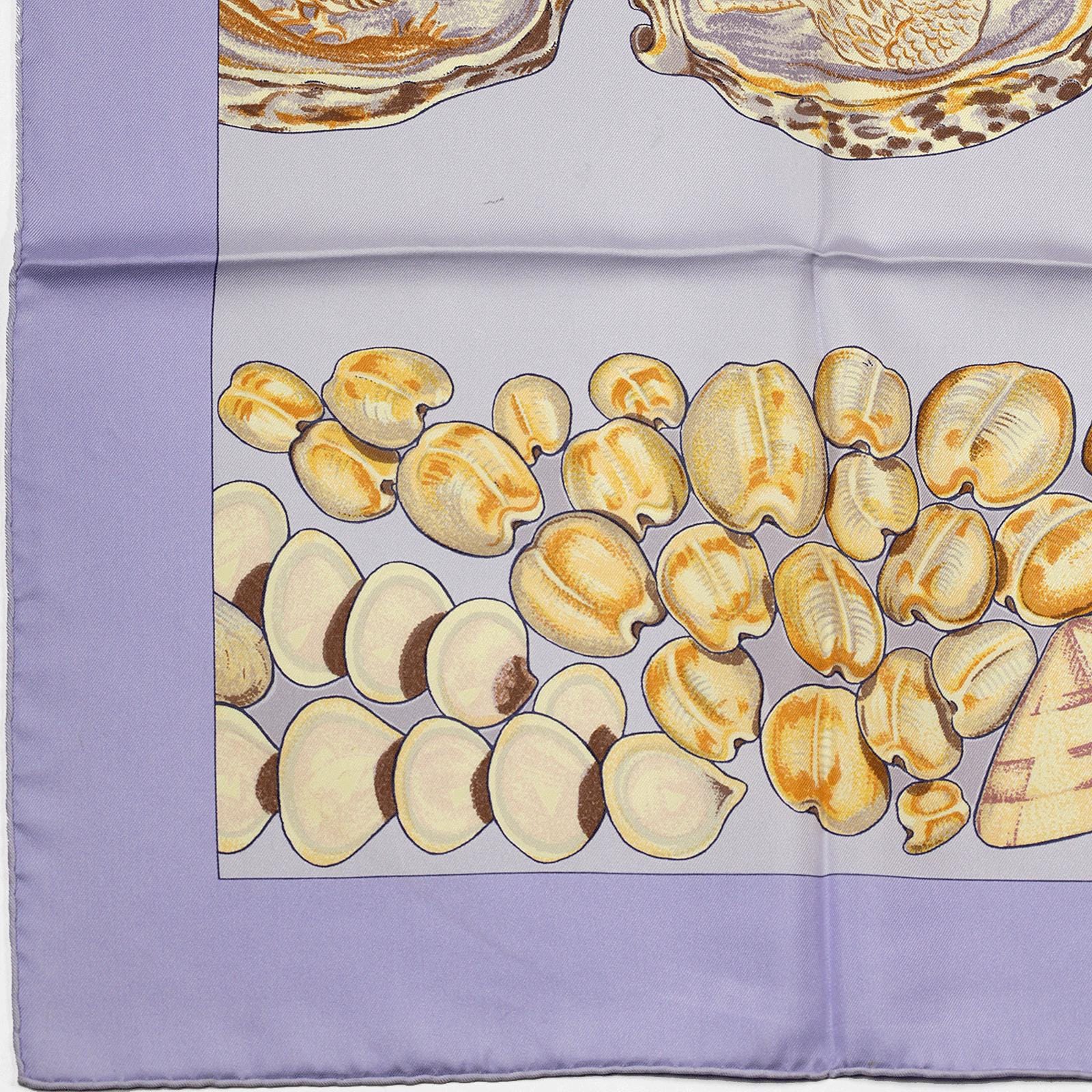 Hermes Scarf "Rocaille II" by Valerie Dawlat Dumoulin 90cm Silk | Carre Foulard