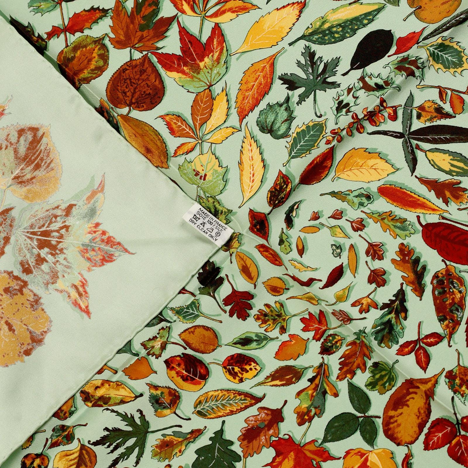 Hermes Scarf 45cm "Tourbillon" by Christiane Vauzelles Silk Gavroche