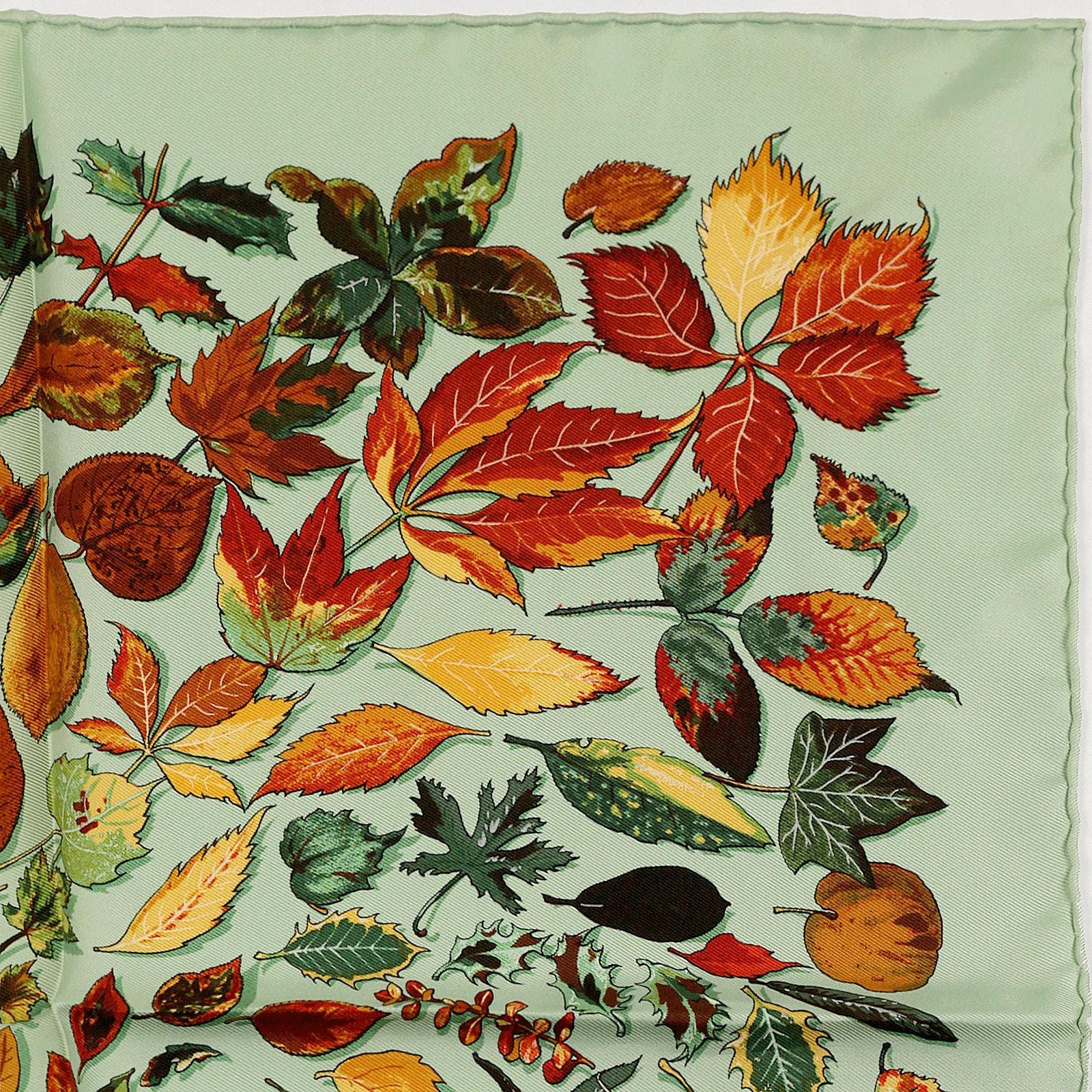 Hermes Scarf 45cm "Tourbillon" by Christiane Vauzelles Silk Gavroche