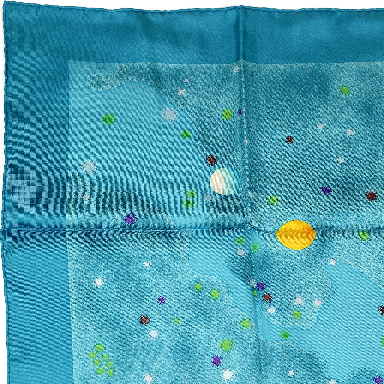 Hermes Scarf "La Voie Lactee" by Wlodek Kaminski 90cm Silk | Carre Foulard