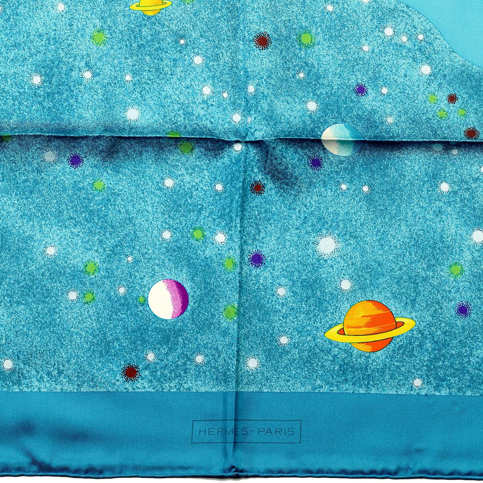 Hermes Scarf "La Voie Lactee" by Wlodek Kaminski 90cm Silk | Carre Foulard