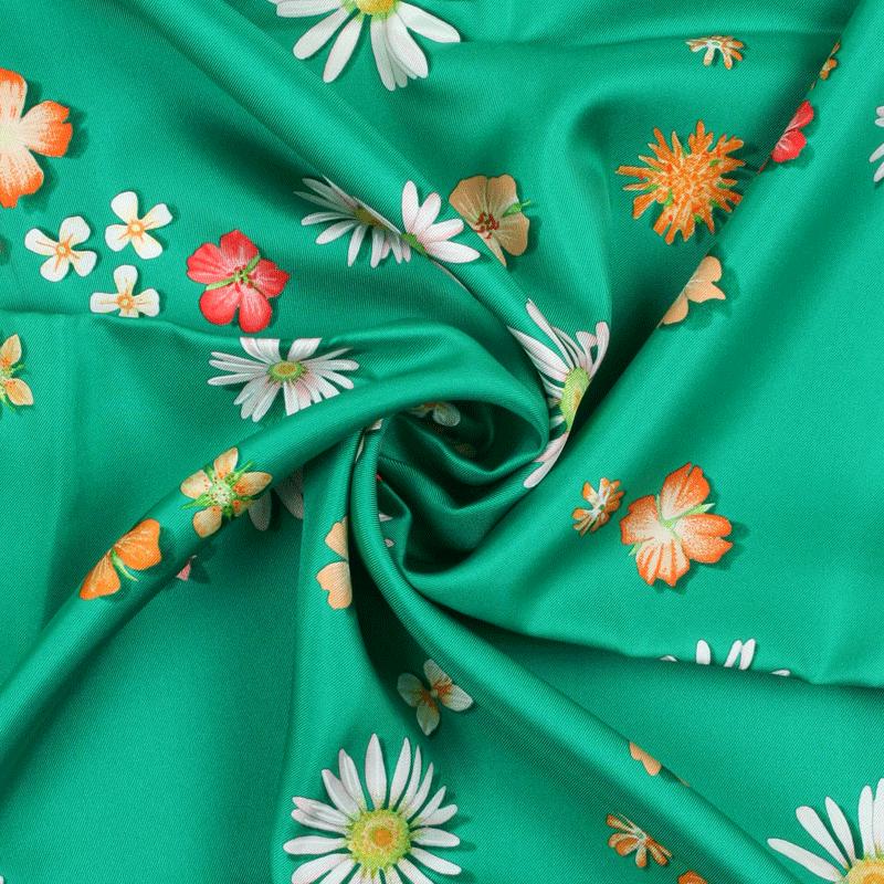 Hermes Scarf "Flower Power" by Leigh P. Cook 90cm Silk | Carre Foulard