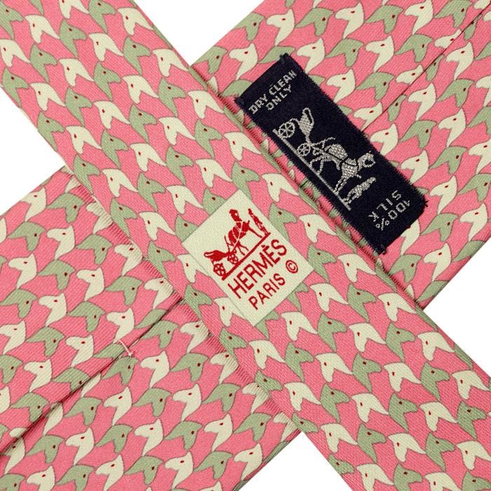 Hermes Men's Silk Tie Horse Heads Pattern 5327 | Necktie Cravate