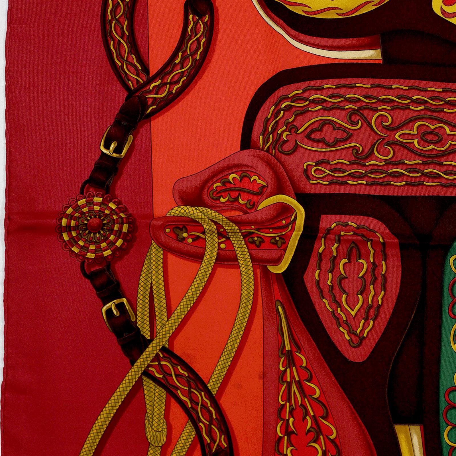 Hermes Scarf "Festival" by Henri d'Origny 90cm Silk | Carre Foulard