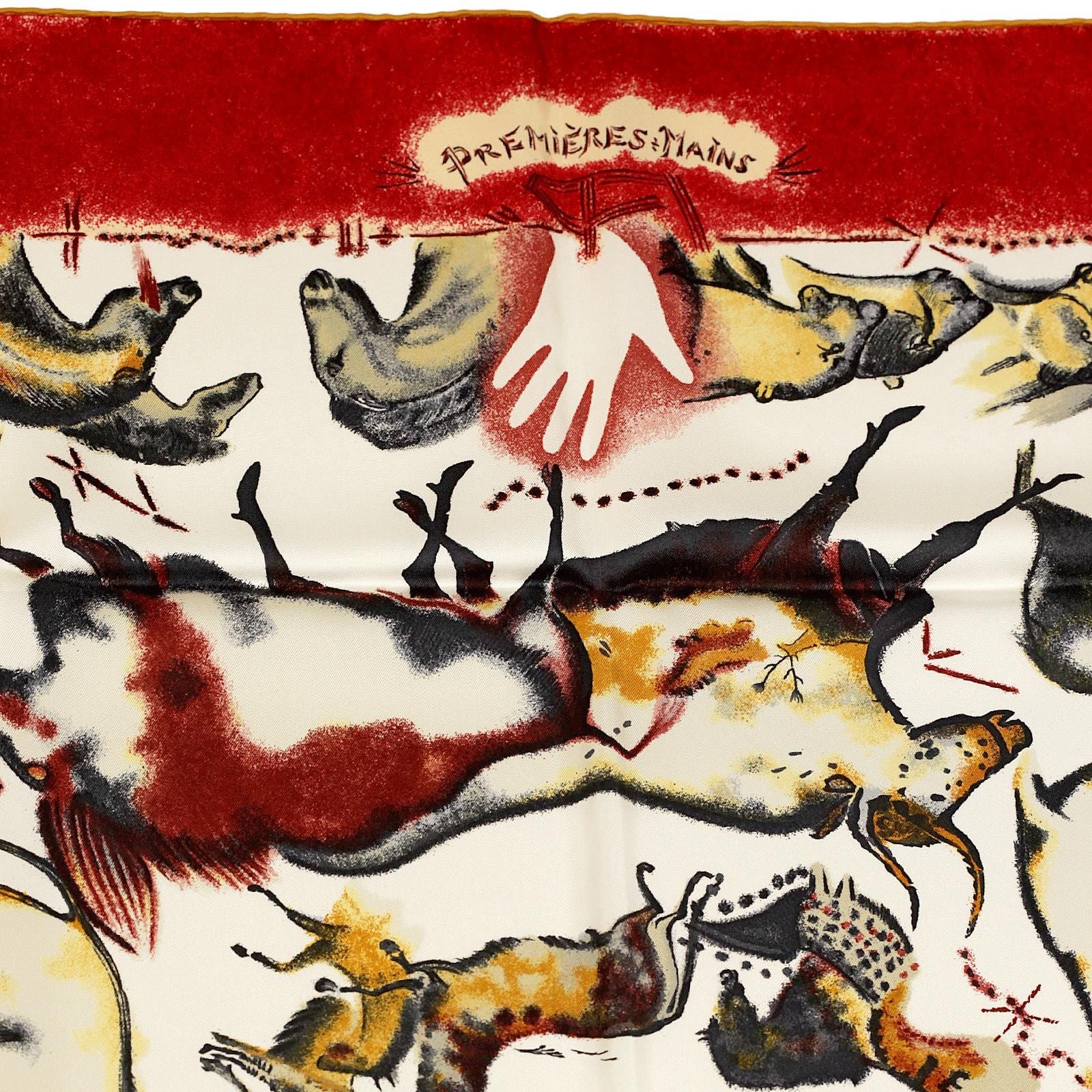 Hermes Scarf "Premieres Mains" by Zoe Pauwels 90cm Silk | Carre Foulard