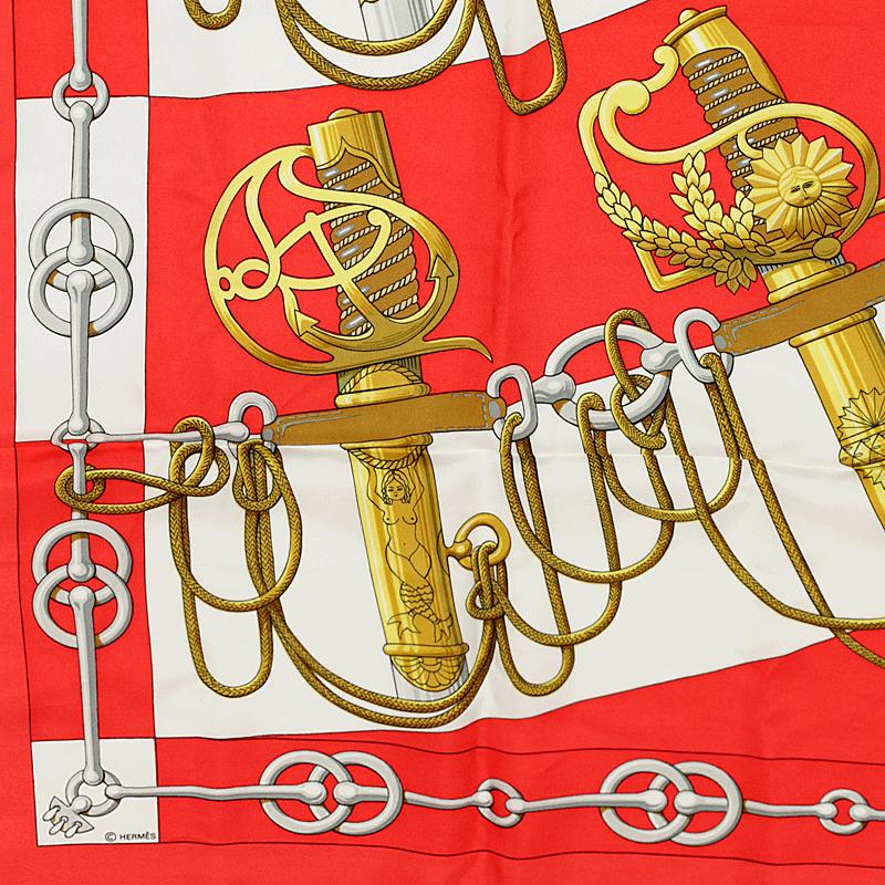 Hermes Scarf "Cliquetis" by Julia Abadie 90cm Silk