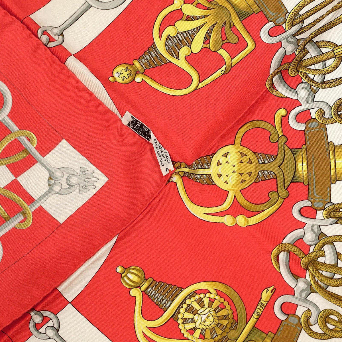 Hermes Scarf "Cliquetis" by Julia Abadie 90cm Silk