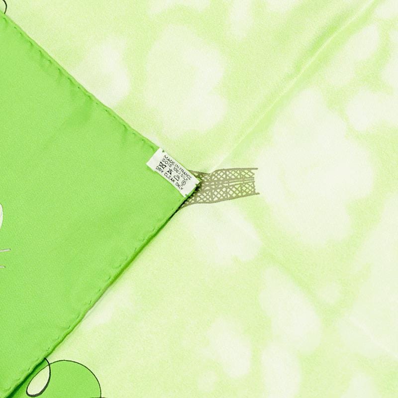 Hermes Scarf "Les Triples" by Nicole Lambert 90cm Silk | Carre Foulard