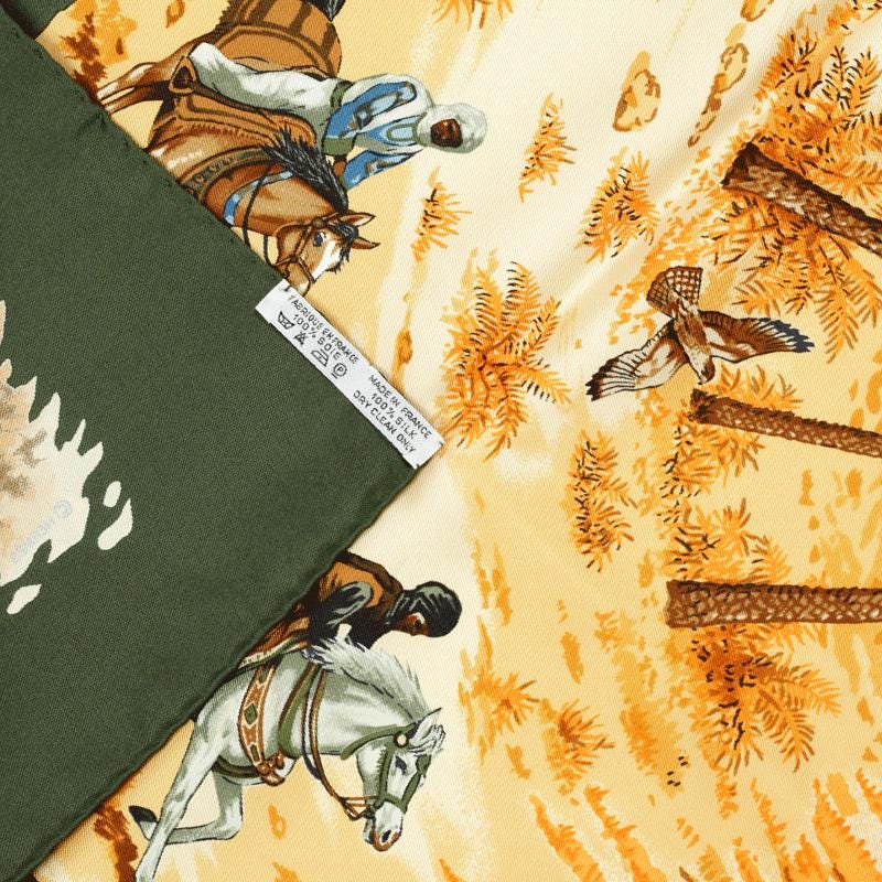 Hermes Scarf "Africa" by Robert Dallet 90cm Silk | Carre Foulard