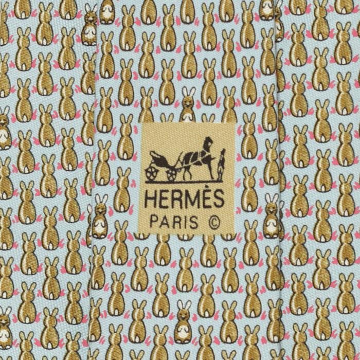 Hermes Men's Silk Tie Whimsical Pattern 7900 | Necktie Cravate