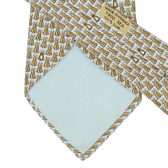 Hermes Men's Silk Tie Whimsical Pattern 7900 | Necktie Cravate