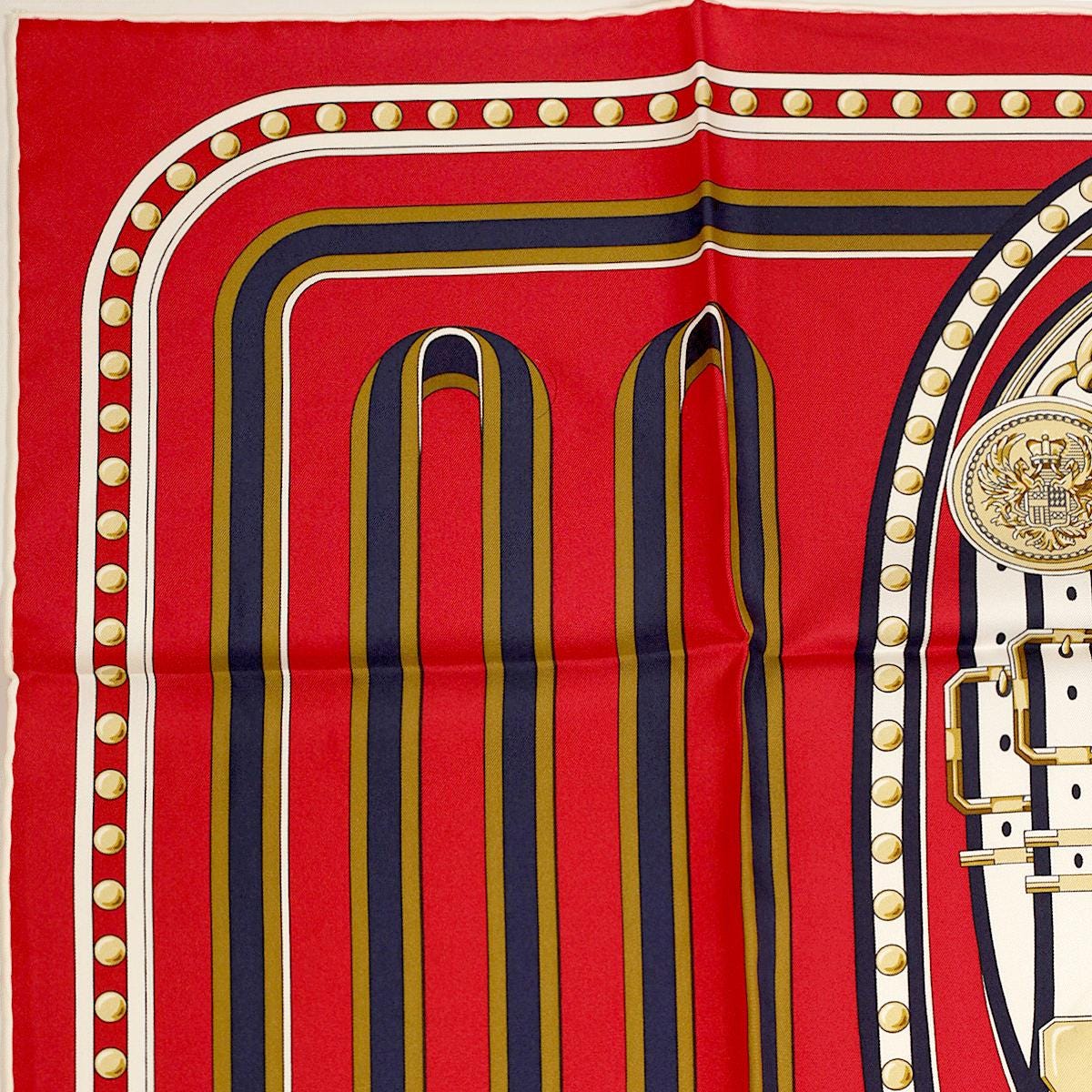 Hermes Scarf "Grand Tralala" by Virginie Jamin 90cm Silk