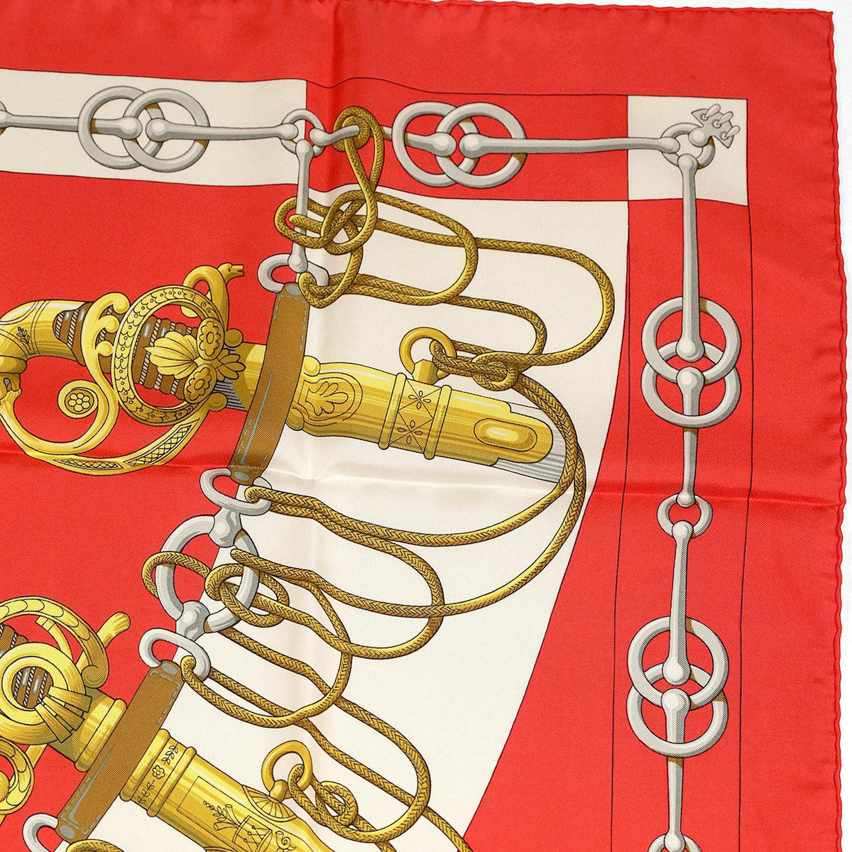 Hermes Scarf "Cliquetis" by Julia Abadie 90cm Silk