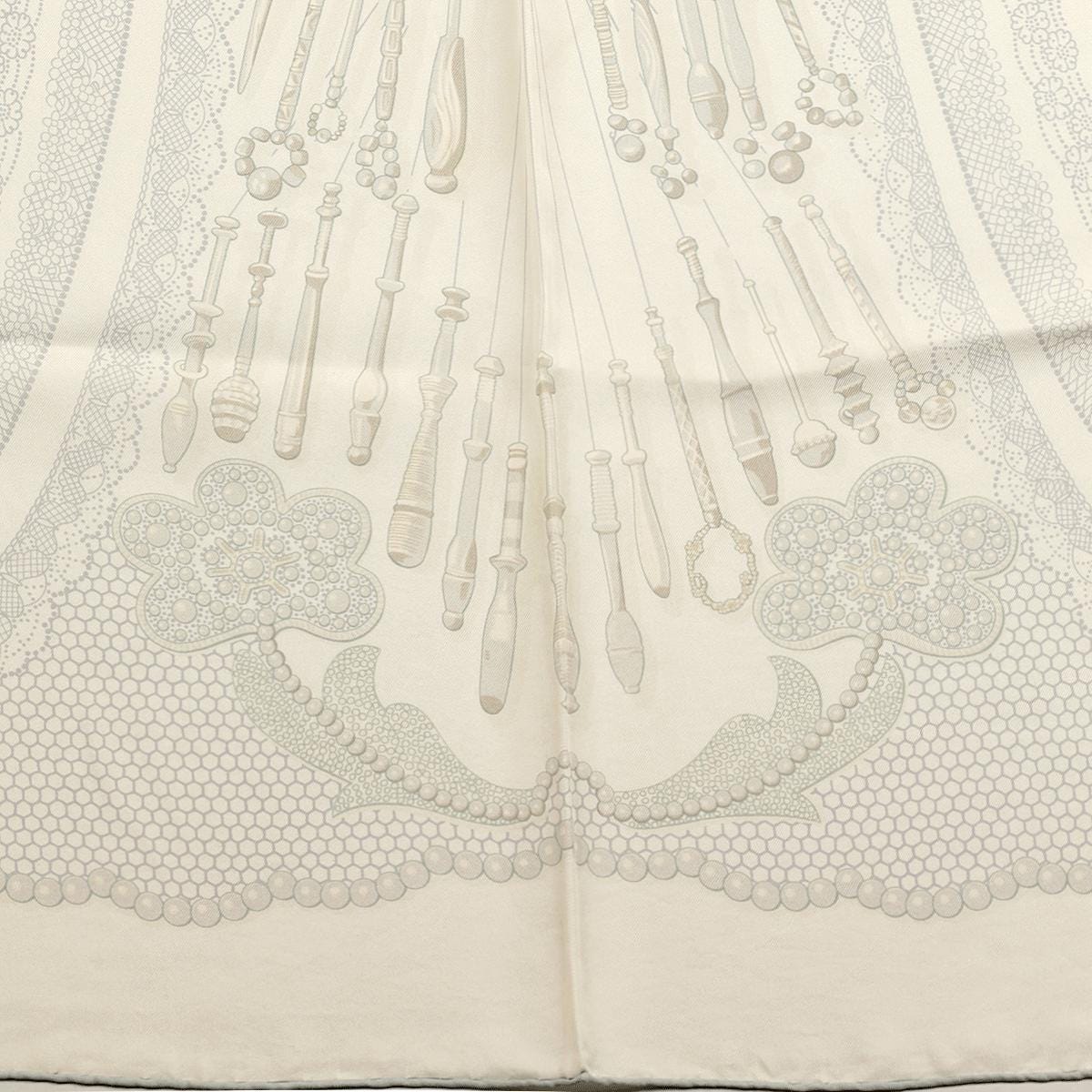 Hermes Scarf "Doigts de Fee" by Caty Latham 90cm Silk | Carre Foulard