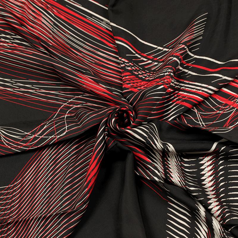 Hermes Scarf "H Cinetique" by Bali Barret 90cm Silk