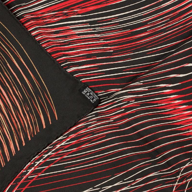 Hermes Scarf "H Cinetique" by Bali Barret 90cm Silk