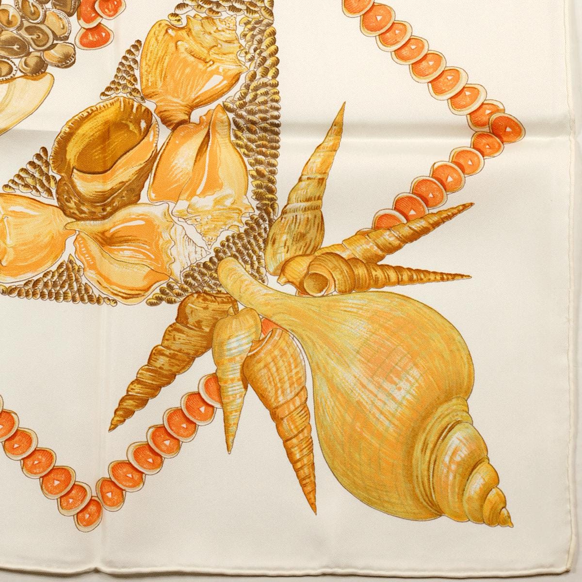 Hermes Scarf "Rocaille" by Valerie Dawlat Dumoulin Vintage 90cm Silk | Carre Foulard