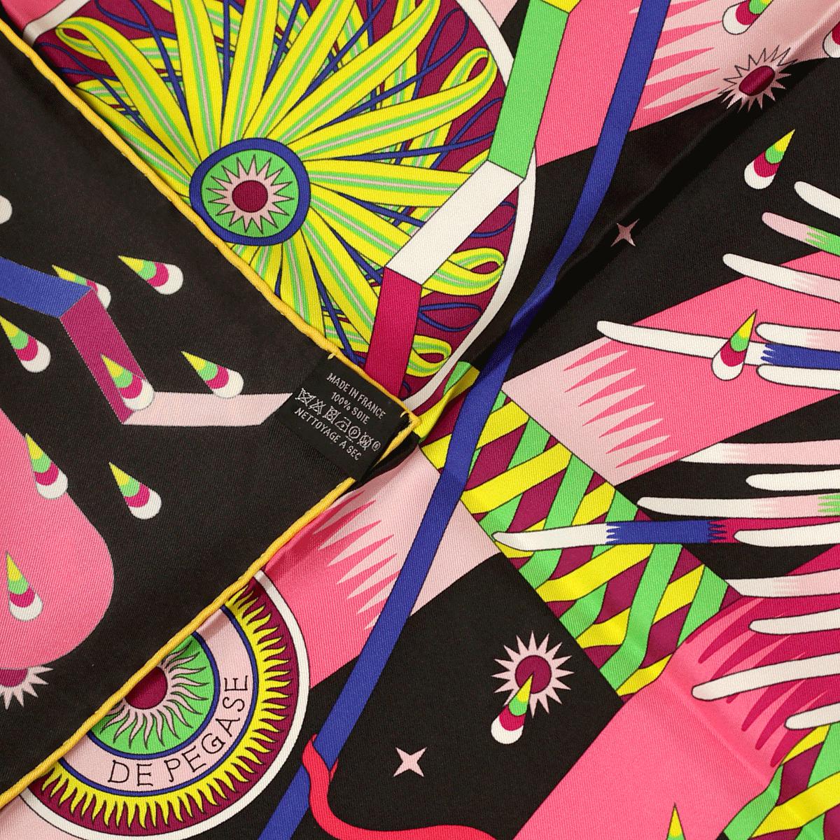 Hermes Scarf "La Source de Pegase" by Pierre Marie 90cm Silk | Carre Foulard