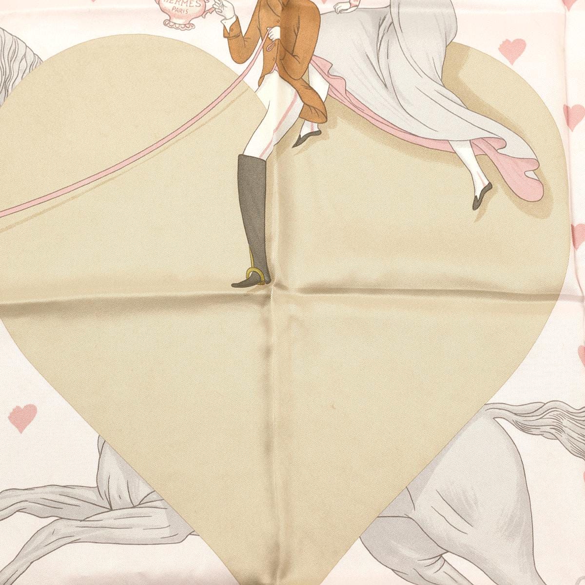 Hermes Scarf "Tea Time" by Jonathan Burton 70cm Silk | Carre Foulard