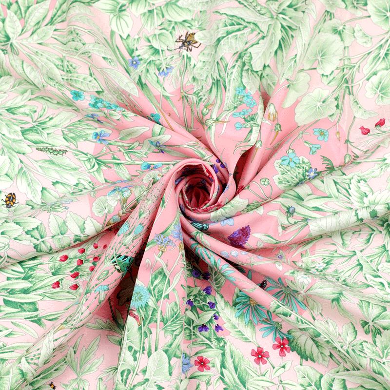 Hermes Scarf "La Prairie" by Antoine De Jacquelot 90cm Silk | Carre Foulard