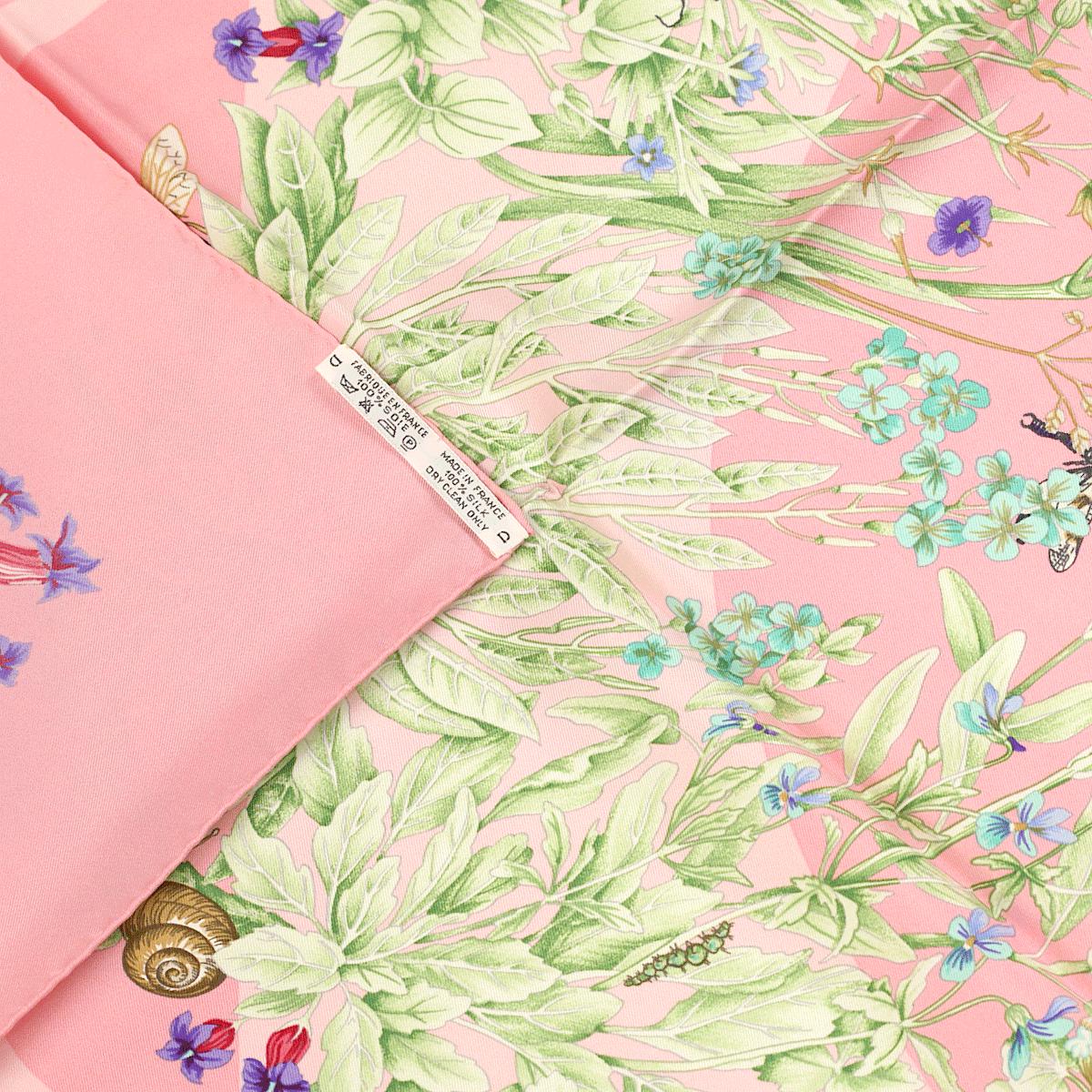 Hermes Scarf "La Prairie" by Antoine De Jacquelot 90cm Silk | Carre Foulard