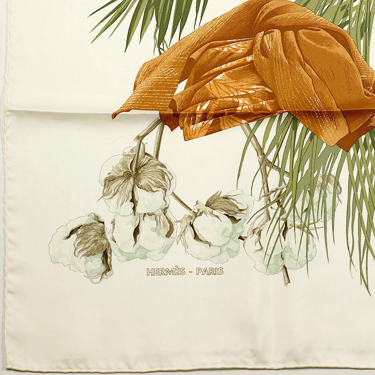 Hermes Scarf "Turbans des Reines" by Michelle Szabo 90cm Silk | Carre Foulard