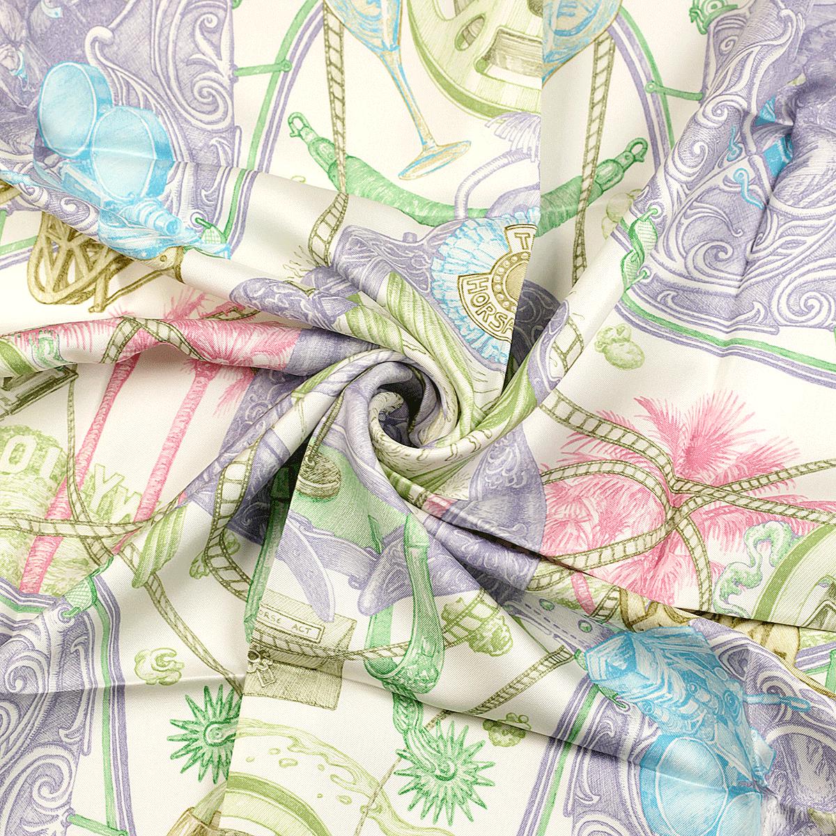 Hermes Scarf "Horsawards" by Elias Kafouros 90cm Silk | Carre Foulard