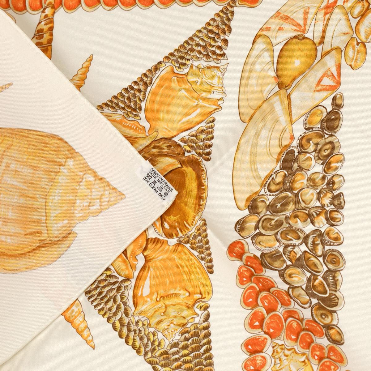 Hermes Scarf "Rocaille" by Valerie Dawlat Dumoulin Vintage 90cm Silk | Carre Foulard