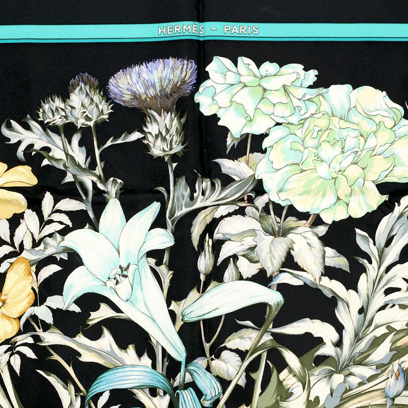 Hermes Scarf "Regina" by Leila Menchari 90cm Silk