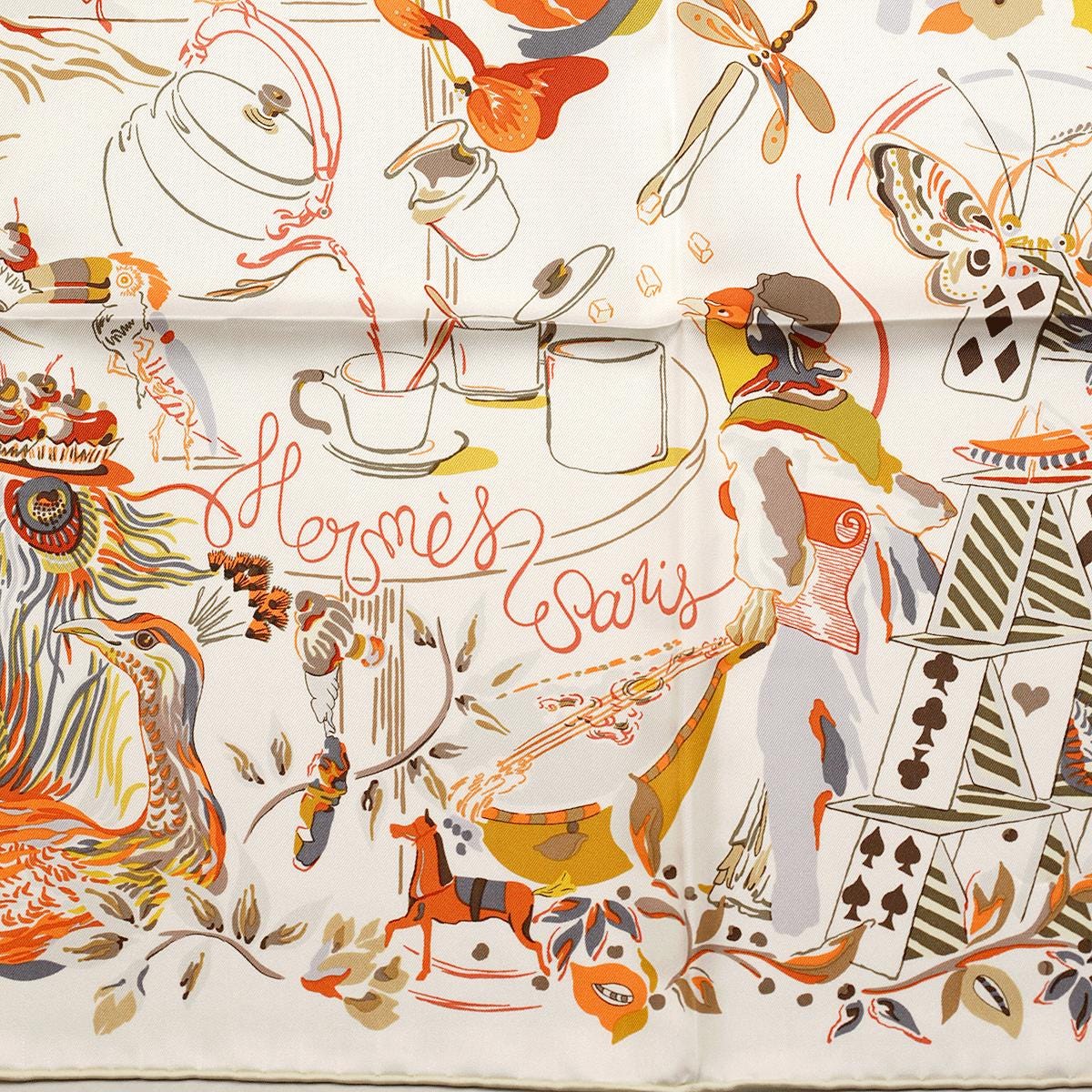 Hermes Scarf "Emile et Une Nuit" by Virginie Jamin 90cm Silk | NWT