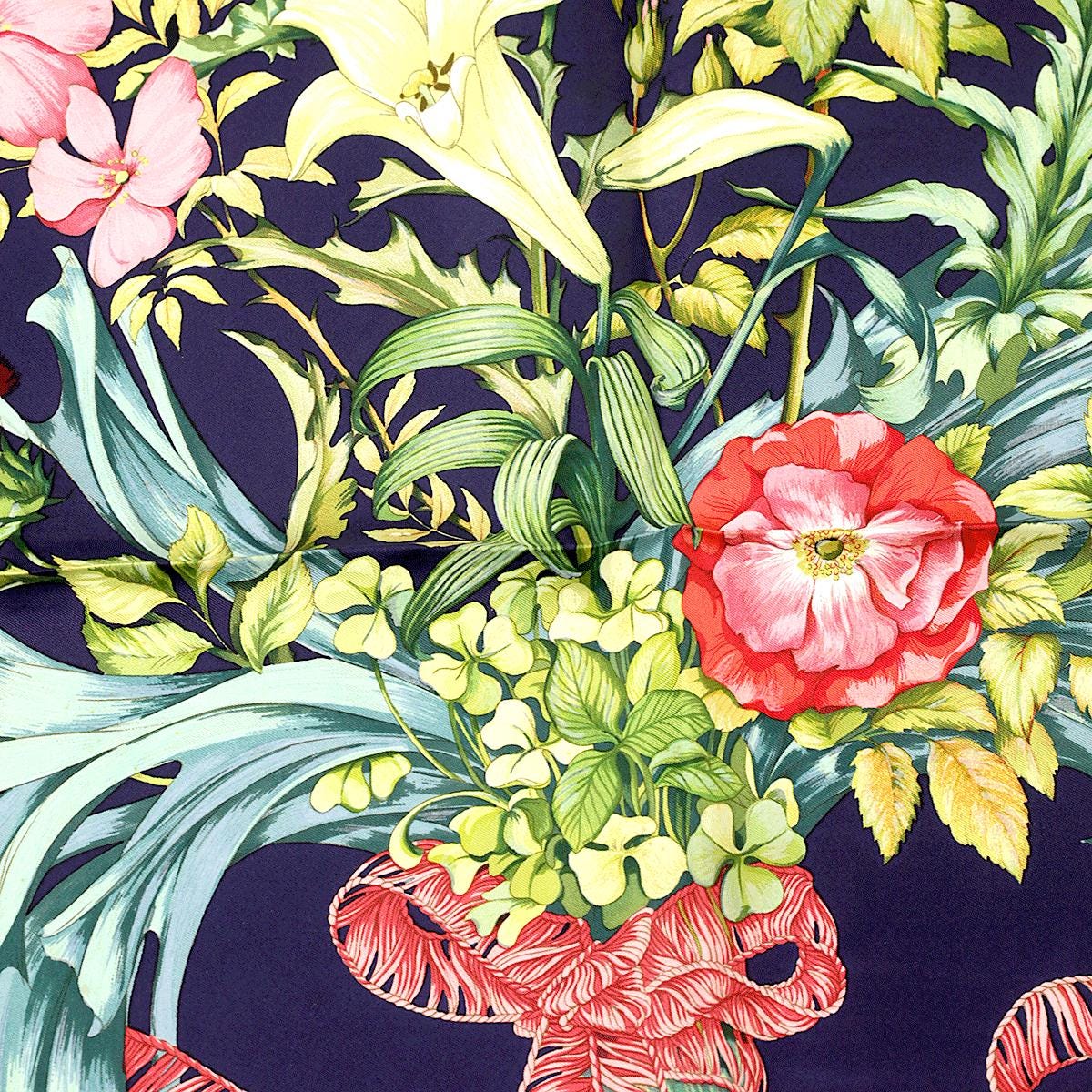 Hermes Scarf "Regina" by Leila Menchari 90cm Silk