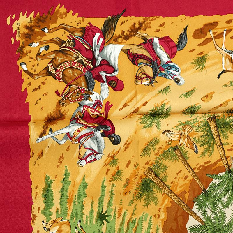 Hermes Scarf "Africa" by Robert Dallet 90cm Silk | Carre Foulard