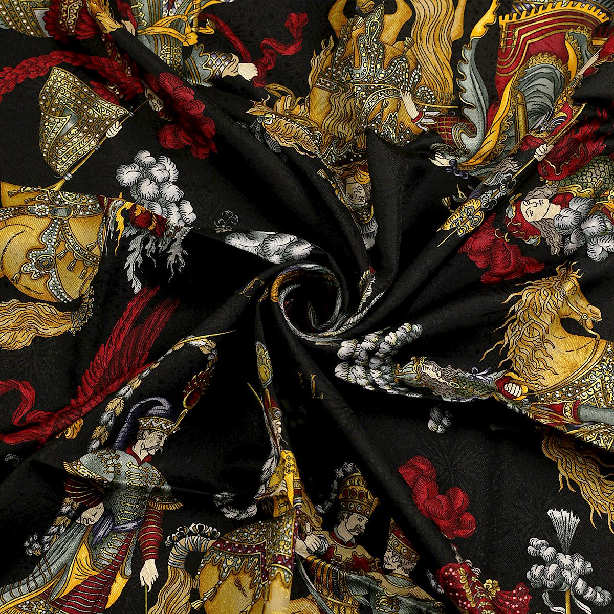 Hermes Scarf "Les Fetes du Roi Soleil" by Michel Duchene 90cm Silk Jacquard | Carre Foulard