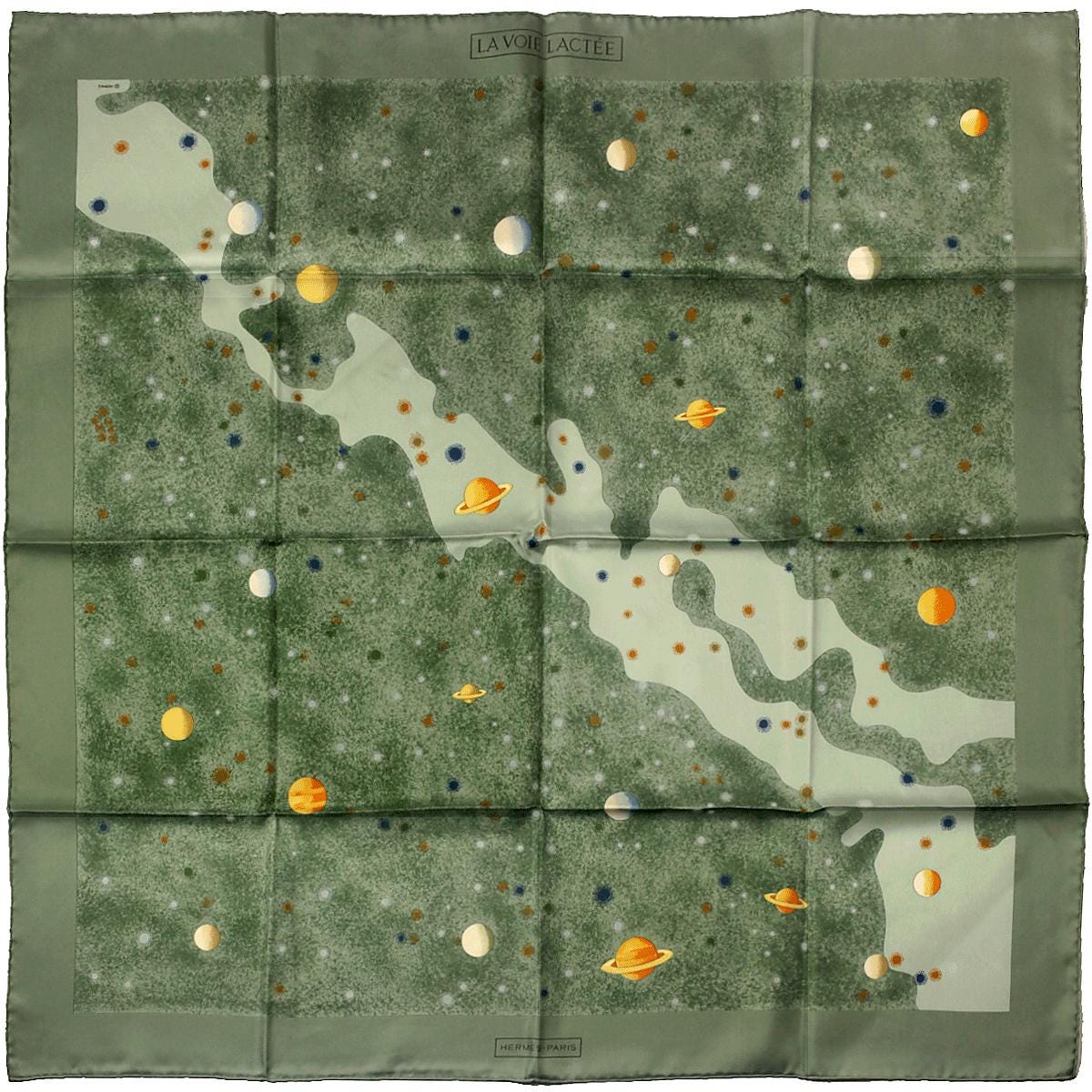 Hermes Scarf "La Voie Lactee" by Wlodek Kaminski 90cm Silk | Carre Foulard