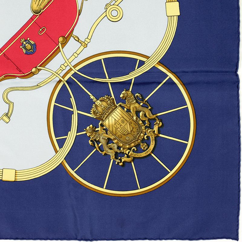 Hermes Scarf "Springs" by Philippe Ledoux 90cm Silk | Foulard Carre