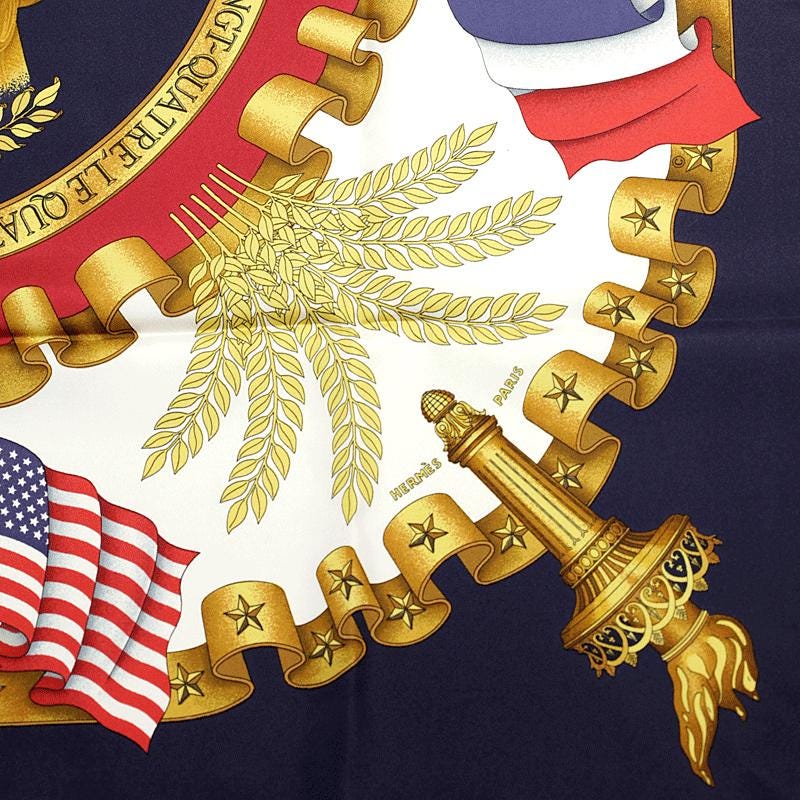 Hermes Scarf "Liberty" by Joachim Metz 90cm Silk | Carre Foulard
